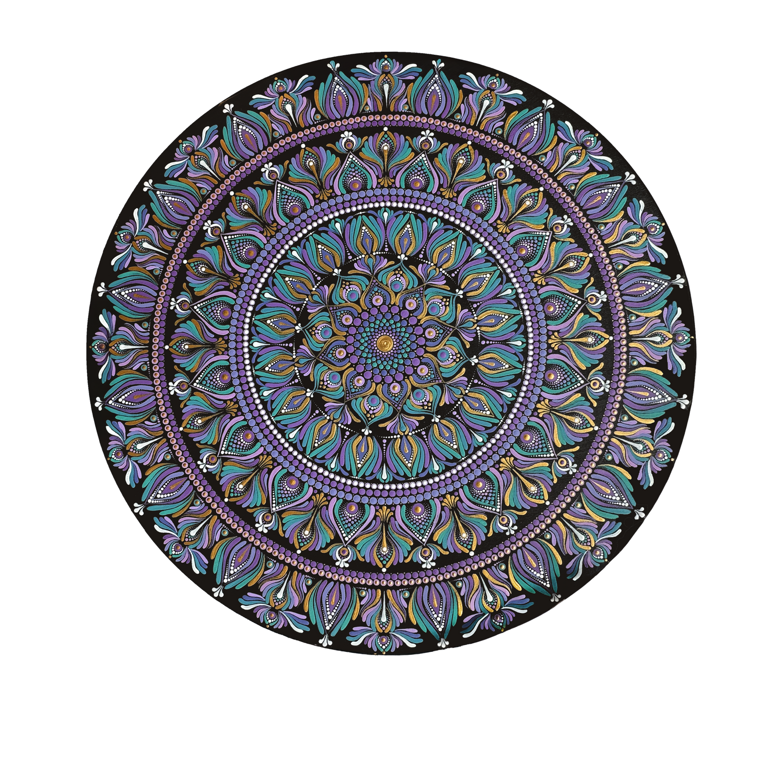 One mandala. One owner. Never repeated.