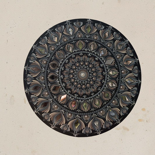 Echoes of Serenity | Hand-Painted Mandala